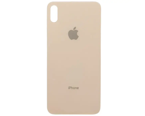 Задня кришка iPhone XS Max gold (Більший отвір) PLS-00-00036432