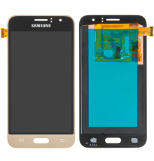 Дисплей Samsung J120 Galaxy J1 (2016) з сенсором gold (OLED) PLS-00-00014368
