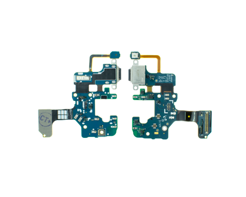 Шлейф Samsung N950F Galaxy Note 8 з роз'ємом зарядки (Original Used) PLS-00-00090352