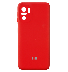 Чохол Silicone Cover Full Camera Xiaomi Redmi Note 10 red PLS-00-00093568