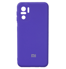 Чохол Silicone Cover Full Camera Xiaomi Redmi Note 10 purple PLS-00-00093582