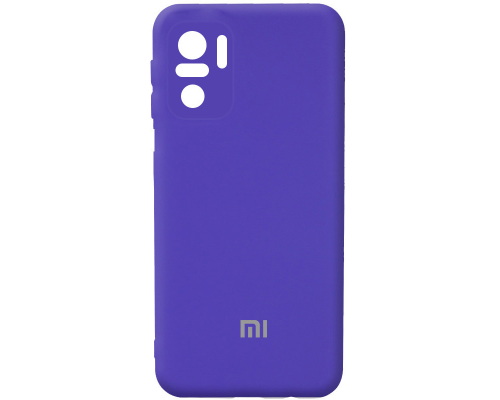Чохол Silicone Cover Full Camera Xiaomi Redmi Note 10 purple PLS-00-00093582