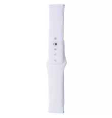 Ремінець універсальний Sport Band (Amazfit, Samsung, Huawei) 20mm white PLS-00-00093321