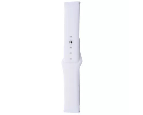 Ремінець універсальний Sport Band (Amazfit, Samsung, Huawei) 20mm white PLS-00-00093321