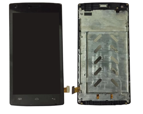 Дисплей Doogee X5 Max, X5 Max Pro з сенсором та рамкою black PLS-00-00062550