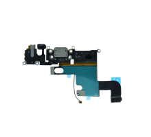 Шлейф iPhone 6 з роз'ємом зарядки gray (Original Used) PLS-00-00096657