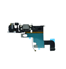 Шлейф iPhone 6 з роз'ємом зарядки gray (Original Used) PLS-00-00096657