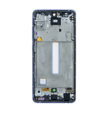 Дисплей Samsung A525 Galaxy A52 (2021) з сенсором та рамкою lavender (Original) PLS-00-00079562