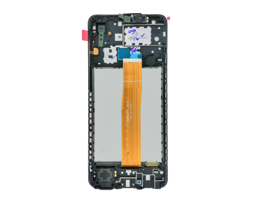 Дисплей Samsung A022 Galaxy A02 (2021) з сенсором та рамкою black (Original) PLS-00-00074716