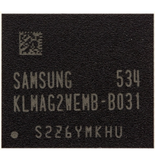 Мікросхема пам'яті Samsung KLMAG2WEMB-B031, 16GB, FBGA 153 (Original) PLS-00-00094923