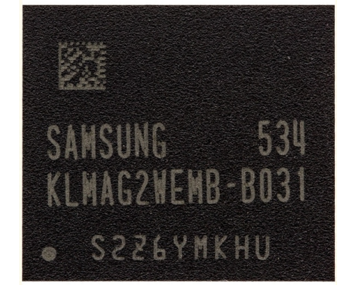 Мікросхема пам'яті Samsung KLMAG2WEMB-B031, 16GB, FBGA 153 (Original) PLS-00-00094923