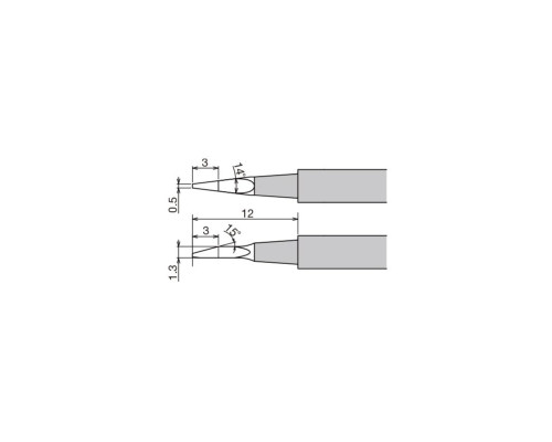 Паяльне жало Goot XST-80HRT-0.5NW