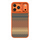 Чохол Kajsa Resort Collection Gradient Stripe with MagSafe для iPhone 17 Pro Orange Plus B-Ring ma95867_249672 2020000507451