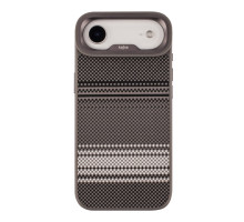 Чохол Kajsa Resort Collection Gradient Stripe with MagSafe для iPhone 17 Air Grey O-Ring ma96250_249678 2020000507512
