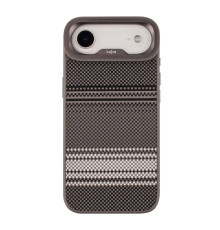 Чохол Kajsa Resort Collection Gradient Stripe with MagSafe для iPhone 17 Air Grey O-Ring ma96250_249678 2020000507512