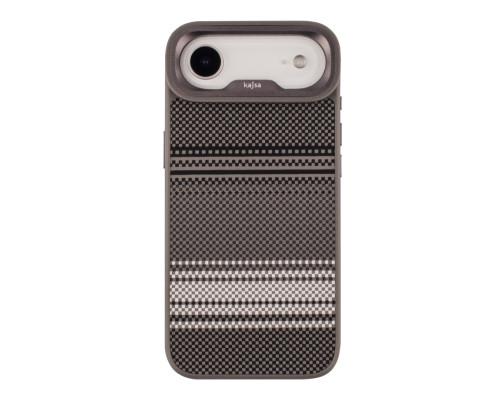 Чохол Kajsa Resort Collection Gradient Stripe with MagSafe для iPhone 17 Air Grey O-Ring ma96250_249678 2020000507512