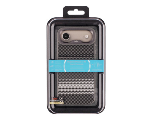 Чохол Kajsa Resort Collection Gradient Stripe with MagSafe для iPhone 17 Air Grey O-Ring ma96250_249678 2020000507512