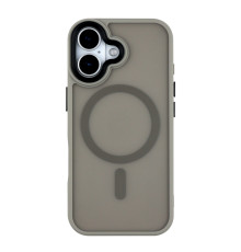 Чохол TPU+PC ShadowMat with MagSafe для iPhone 17 Grey ma38953_3869062 2020000497738