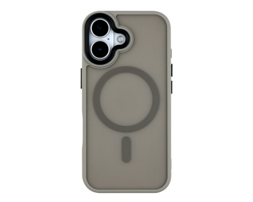 Чохол TPU+PC ShadowMat with MagSafe для iPhone 17 Grey ma38953_3869062 2020000497738
