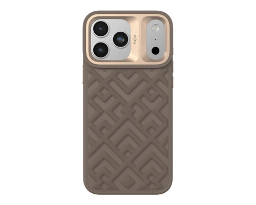 Чохол Kajsa Briquette Collection Rhombus with MagSafe для iPhone 17 Pro Desert Gold B-Ring ma39045_3869657 2020000509387