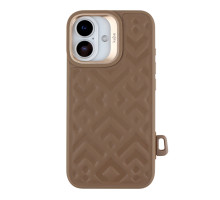 Чохол Kajsa Briquette Collection Rhombus with MagSafe для iPhone 17 Desert Gold ma39047_3869664 2020000509455