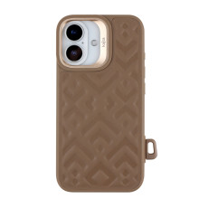 Чохол Kajsa Briquette Collection Rhombus with MagSafe для iPhone 17 Desert Gold ma39047_3869664 2020000509455