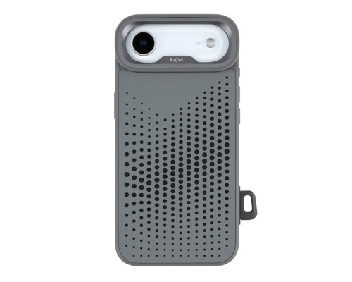 Чохол Kajsa Splendid Collection Circle with MagSafe для iPhone 17 Air Grey O-Ring ma129243_333648 2020000508939