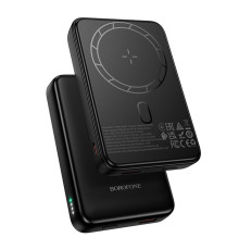 Універсальна Мобільна Батарея Power Bank Borofone BJ82A Dawn PD20W magnetic wireless 10000mAh Чорний ma38508_3748737