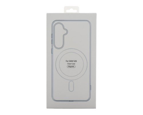 Чохол TPU Clear Case with MagSafe для Samsung Galaxy S26 5G (S942) Transparent ma38669_3867876 2020000491712