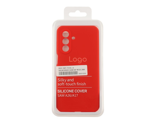 Чохол Liquid Silicone (AA) Full Camera для Samsung Galaxy A17 (A175)/A17 5G (A176) 14.Red ma38188_3667799 2020000509738
