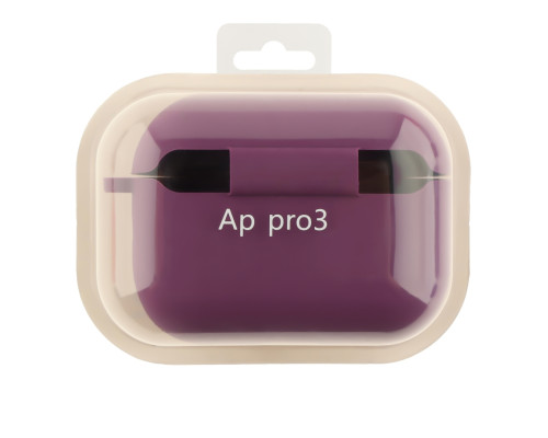 Футляр Silicone Case with microfibra для Airpods Pro 3 43.Grape ma38721_3868027