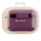 Футляр Silicone Case with microfibra для Airpods Pro 3 43.Grape ma38721_3868027