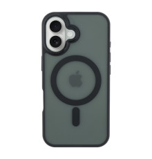 Чохол TPU+PC Goldencis Matte with MagSafe для iPhone 17 Air Black ma39003_3869544