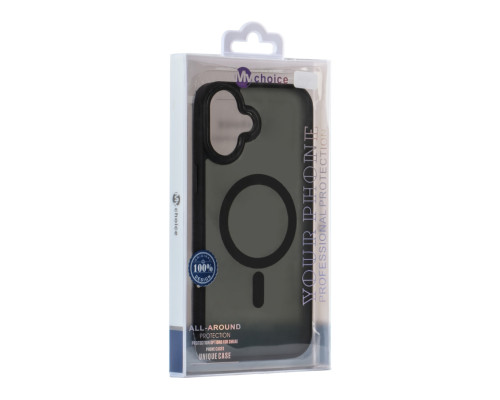 Чохол TPU+PC Goldencis Matte with MagSafe для iPhone 17 Air Black ma39003_3869544
