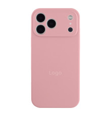Чохол Silicone Case Full Size with Frame для iPhone 18 Pro Max 06.Light Pink ma253983_664196 2020000517054
