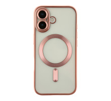 Чохол TPU Metallic Chrome Full Camera with Magsafe для iPhone 17 М'ята упаковка Chrome Rose ma262179_691845 2020000519355