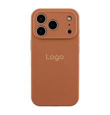 Чохол Silicone Case Full Size with Frame для iPhone 17 Pro 93.New Brown ma38004_3867766 2020000488705