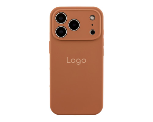 Чохол Silicone Case Full Size with Frame для iPhone 17 Pro 93.New Brown ma38004_3867766 2020000488705