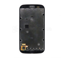 Дисплей (LCD) для Motorola Moto E XT1021, XT1022, XT1023, XT1025 з тачскріном та рамкою black Original Quality