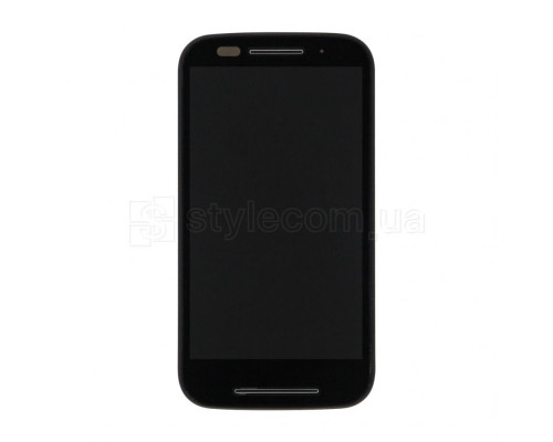 Дисплей (LCD) для Motorola Moto E XT1021, XT1022, XT1023, XT1025 з тачскріном та рамкою black Original Quality TPS-2710000144601