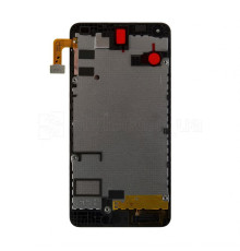 Дисплей (LCD) для Nokia Lumia 550 з тачскріном та рамкою black Original Quality TPS-2702264700006