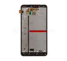 Дисплей (LCD) для Nokia Lumia 640 XL RM-1062, RM-1065, RM-1066, RM-1067 з тачскріном та рамкою black Original Quality TPS-2710000136835