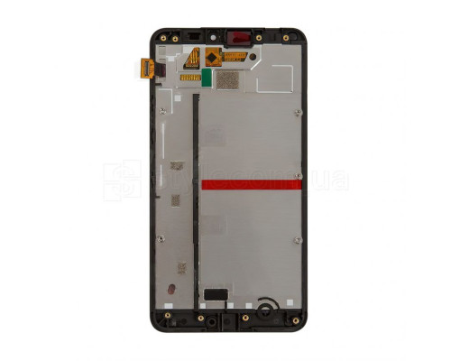 Дисплей (LCD) для Nokia Lumia 640 XL RM-1062, RM-1065, RM-1066, RM-1067 з тачскріном та рамкою black Original Quality TPS-2710000136835