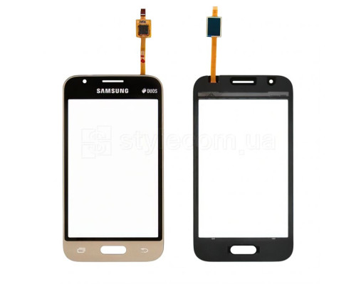 Тачскрін (сенсор) для Samsung Galaxy J1 Mini/J105 (2016) gold High Quality TPS-2710000136903