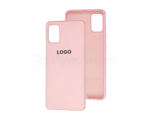 Чохол Original Silicone для Samsung Galaxy A51/A515 (2019) light pink (12)