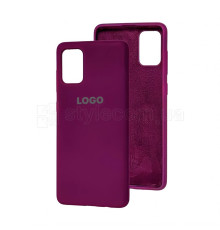 Чохол Original Silicone для Samsung Galaxy A51/A515 (2019) dark lilac (30)