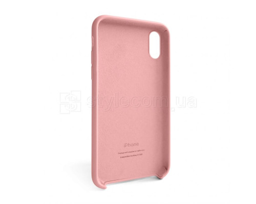 Чохол Original Silicone для Apple iPhone X, Xs light pink (12)