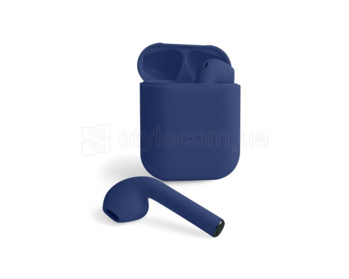 Навушники Bluetooth TWS 12 dark blue