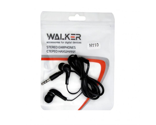 Навушники WALKER H110 black (тех.пак.) TPS-2710000136705