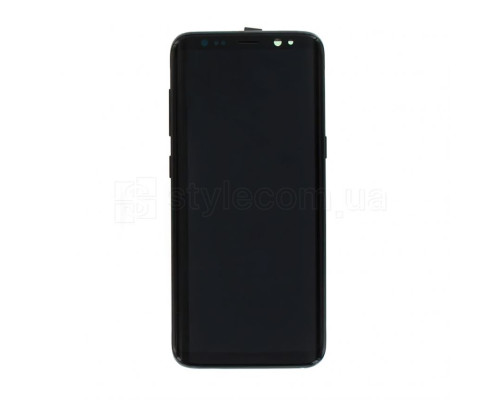 Дисплей (LCD) для Samsung Galaxy S8/G950 (2017) з тачскріном та рамкою black Service Original (PN:GH97-20457A) TPS-2710000137214